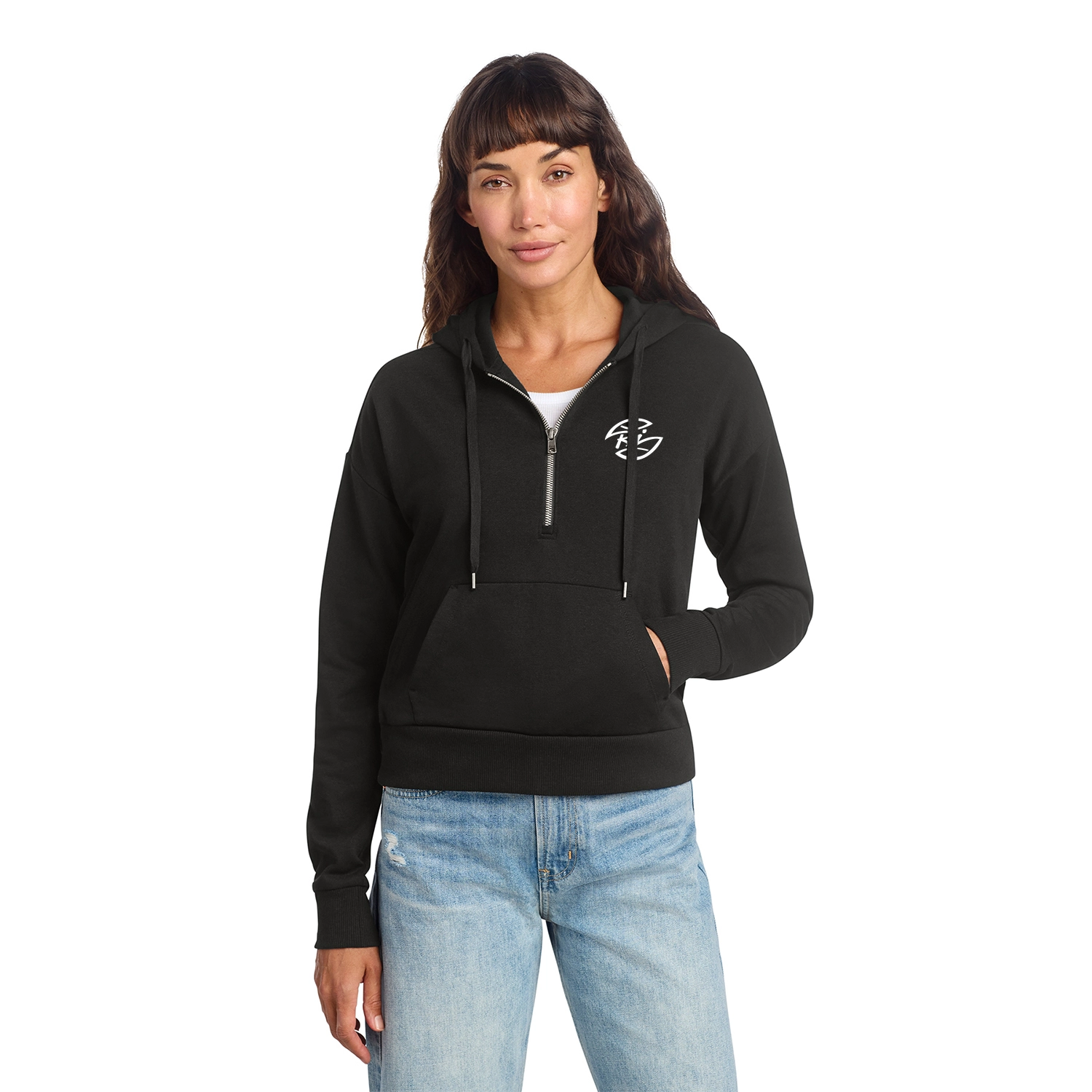 District Decorated Women’s Perfect Tri Fleece 1/2-Zip Pullover