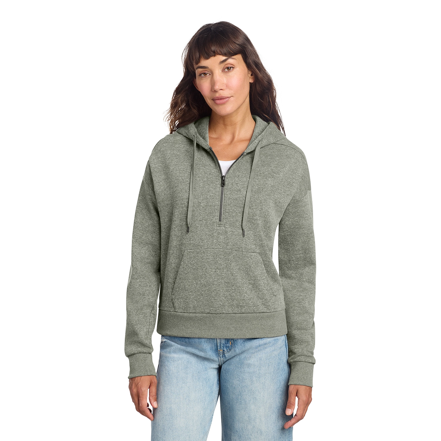 District Decorated Women’s Perfect Tri Fleece 1/2-Zip Pullover 3