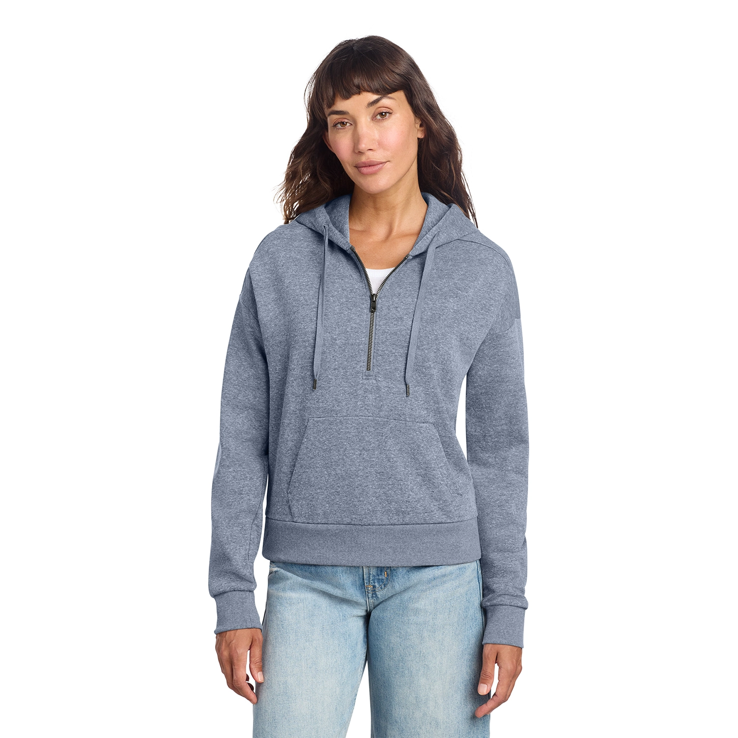 District Decorated Women’s Perfect Tri Fleece 1/2-Zip Pullover 6