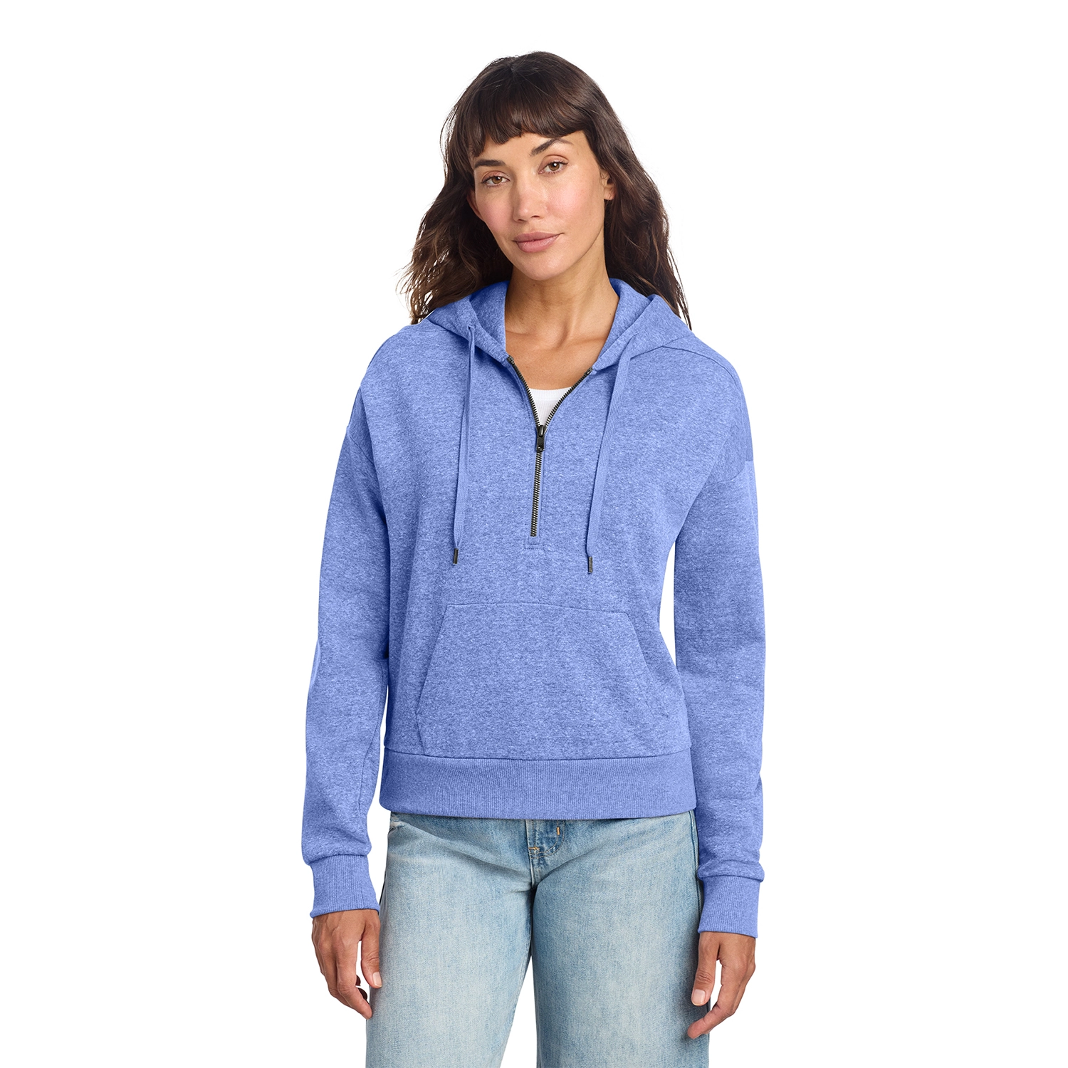 District Decorated Women’s Perfect Tri Fleece 1/2-Zip Pullover 7