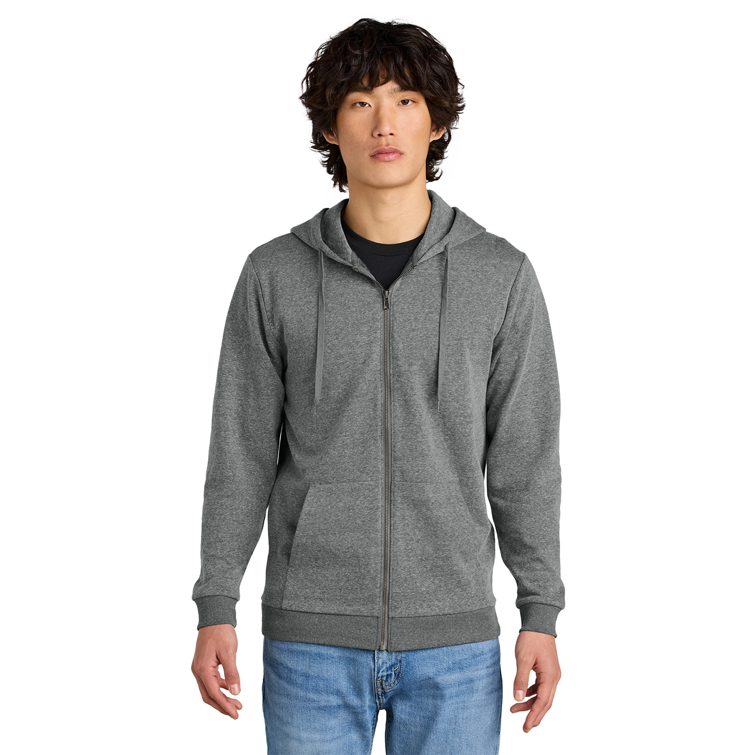 District Perfect Decorated Tri Fleece Full-Zip Hoodie 4