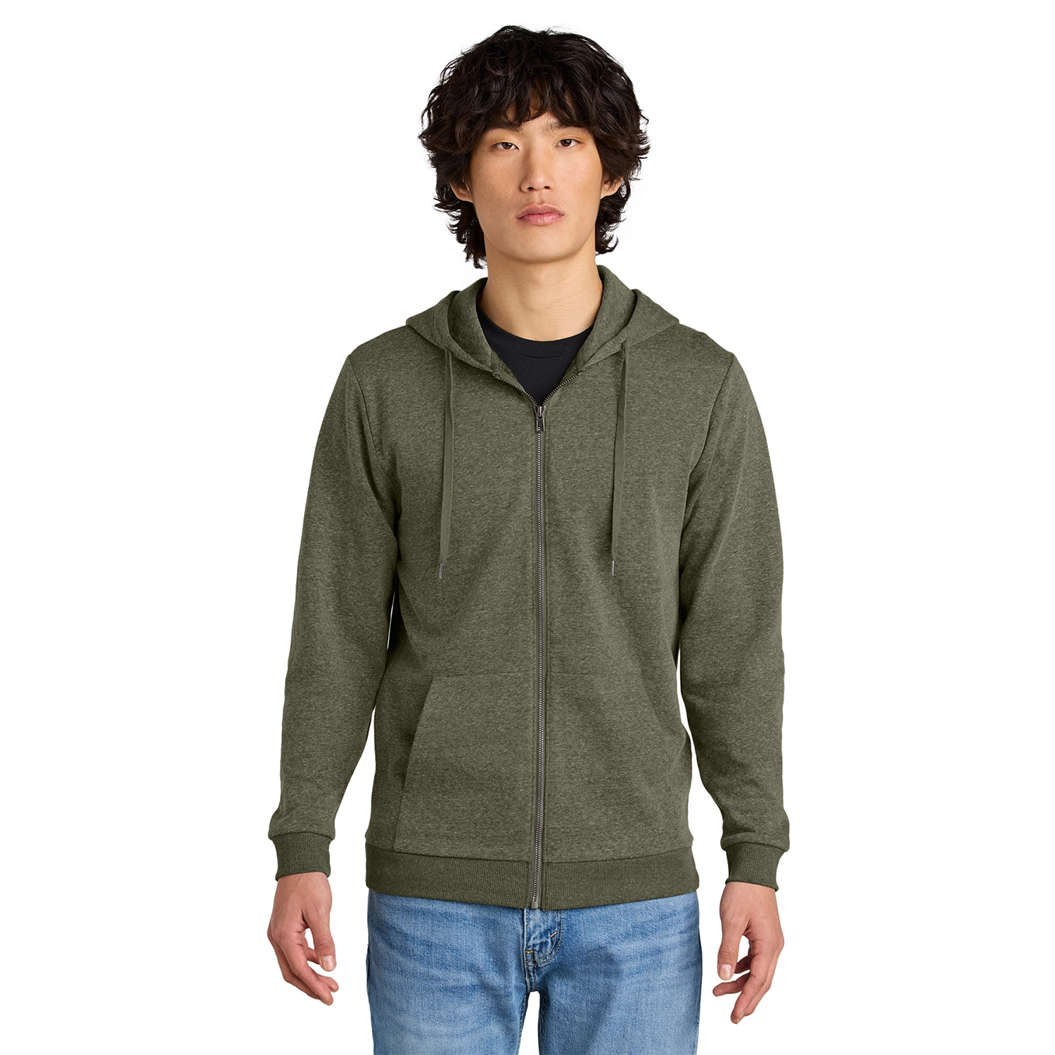 District Perfect Decorated Tri Fleece Full-Zip Hoodie 6