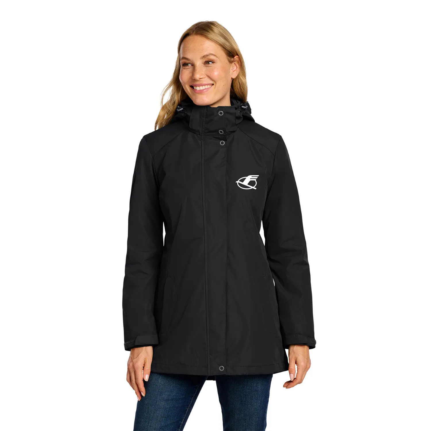 Port Authority Women's All-Weather Embroidered 3-in-1 Jacket