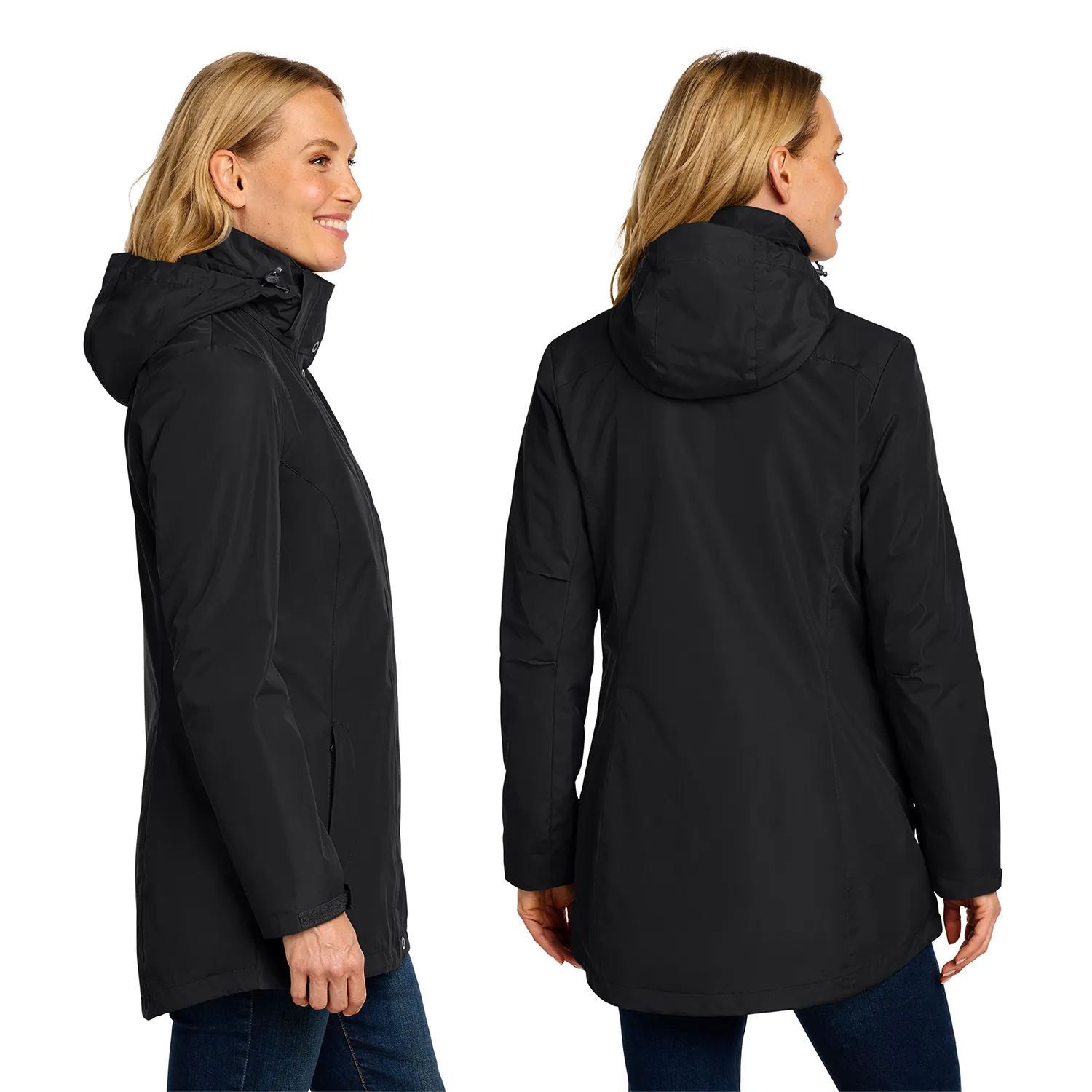 Port Authority Women’s All-Weather Embroidered 3-in-1 Jacket 2