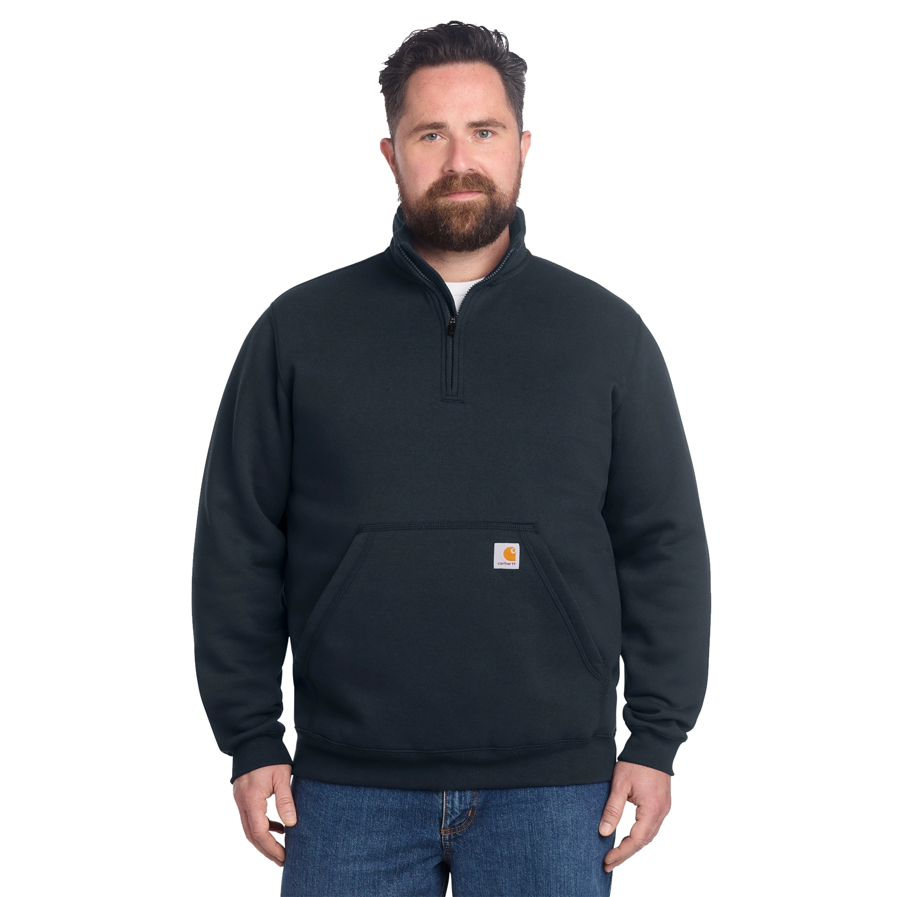 Carhartt Midweight 1/4-Zip Mock Neck Embroidered Sweatshirt 5