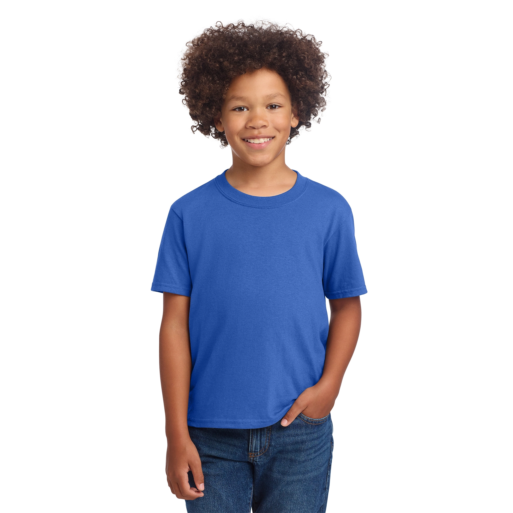 Port & Co Decorated Youth Core Cotton DTG Tee 7