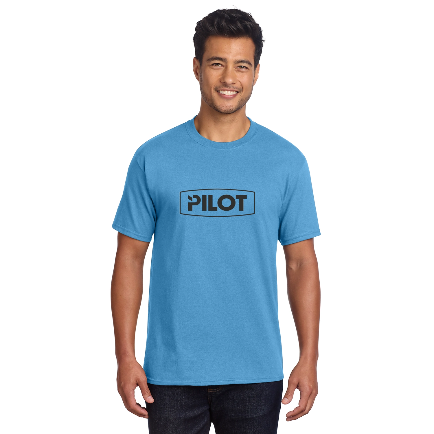 Port & Co Decorated Core Cotton DTG Tee