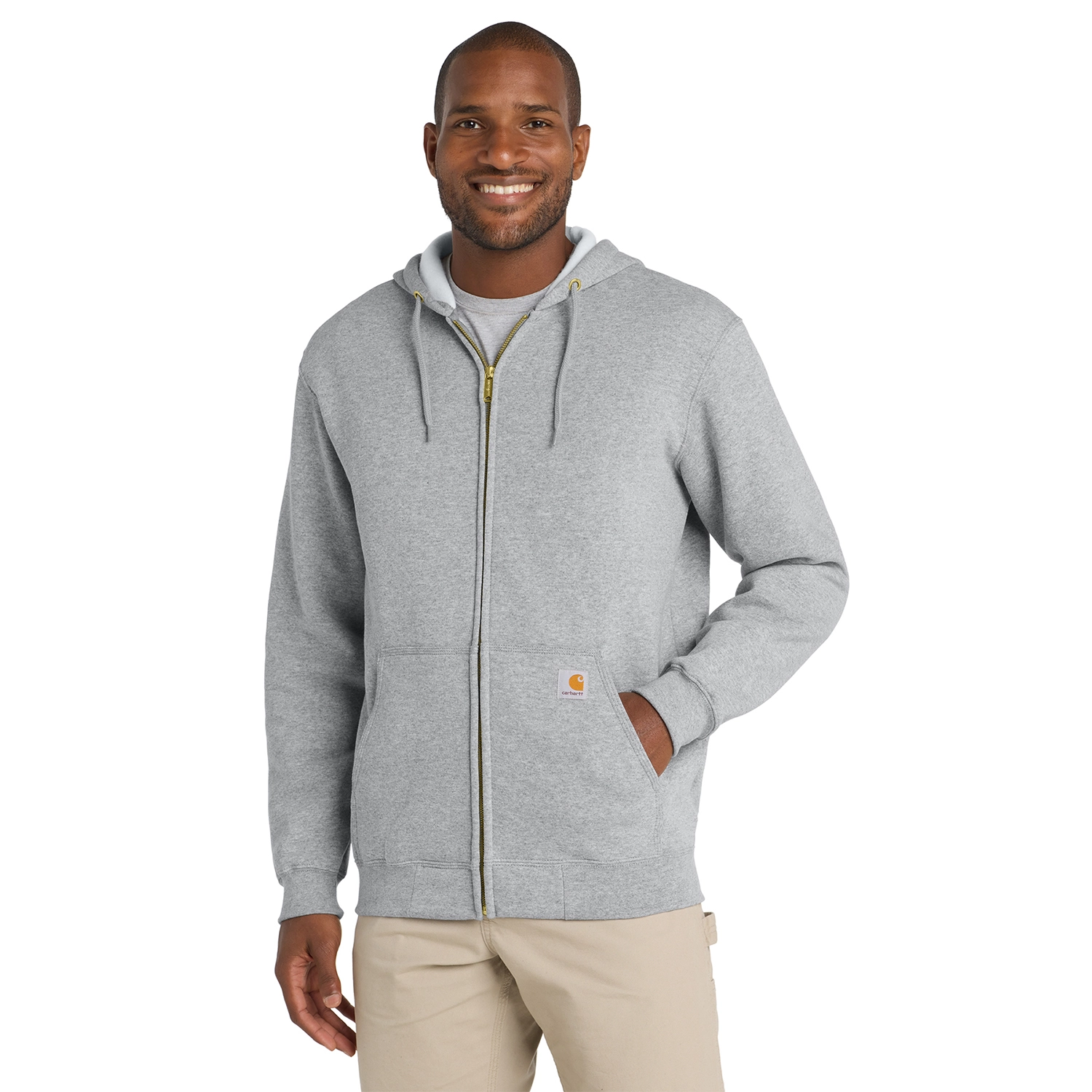Carhartt Embroidered Midweight Hooded Zip-Front Sweatshirt 6
