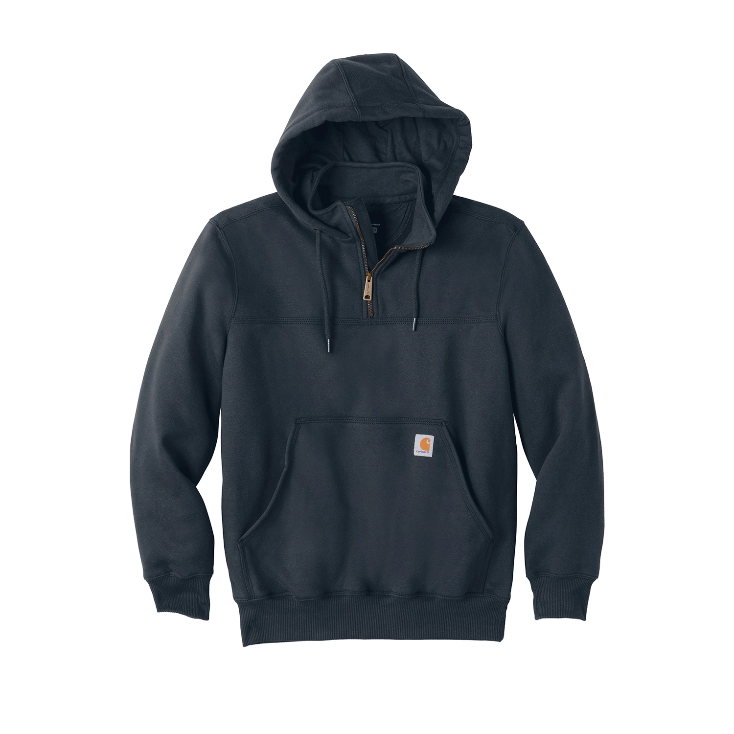 Carhartt Decorated Rain Defender Paxton Heavyweight Hooded Zip Mock Sweatshirt 4