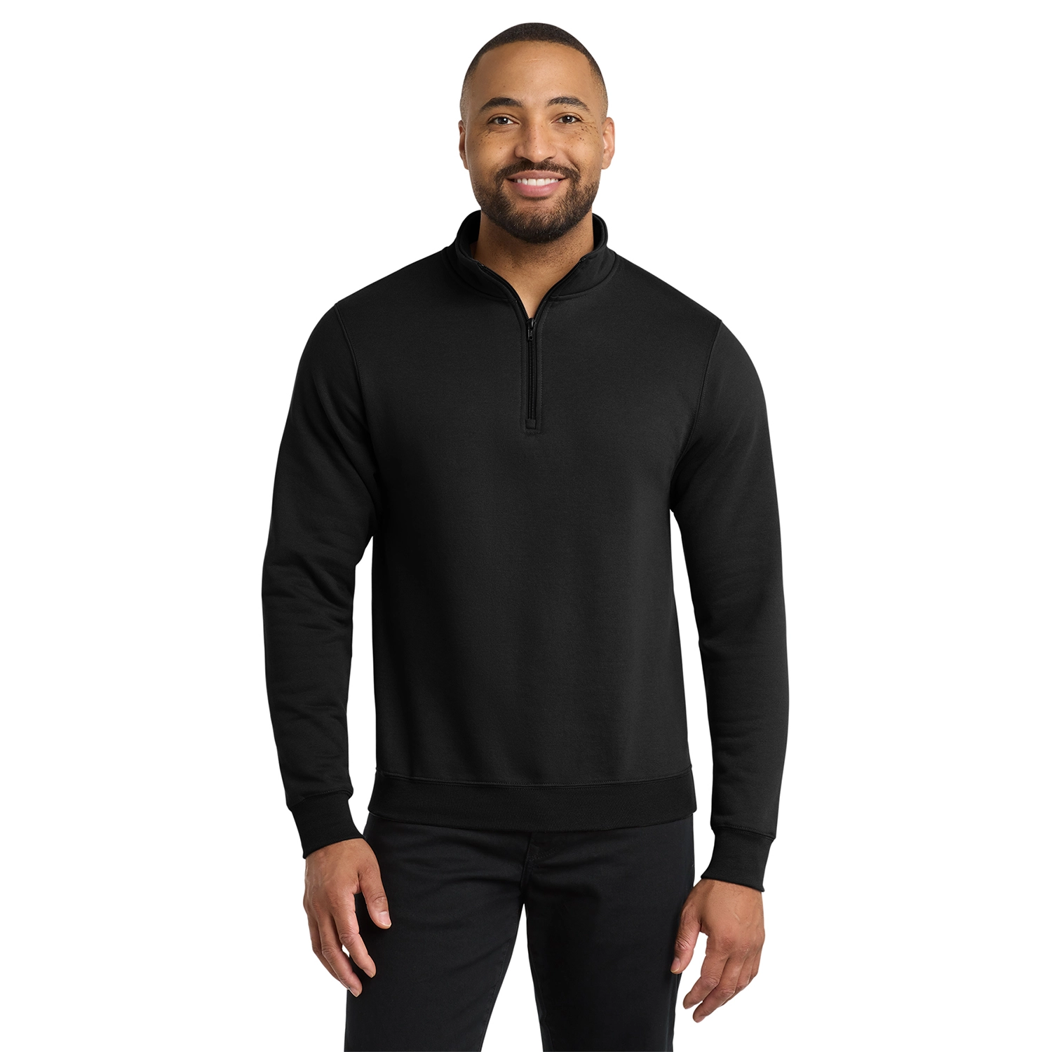 Port & Co Core Fleece 1/4-Zip Pullover Embroidered Sweatshirt 8