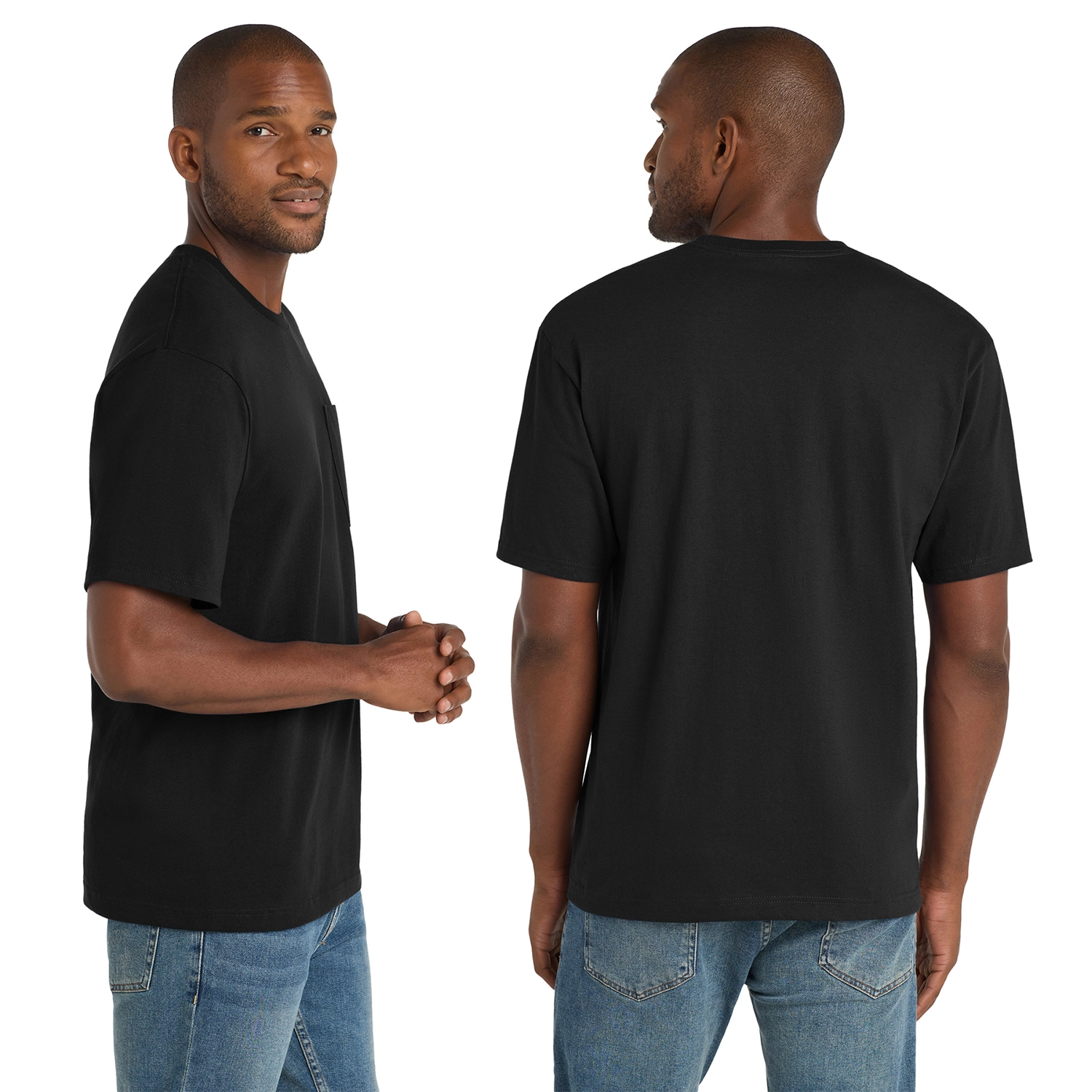 CornerStone Decorated Workwear Pocket Tee 2