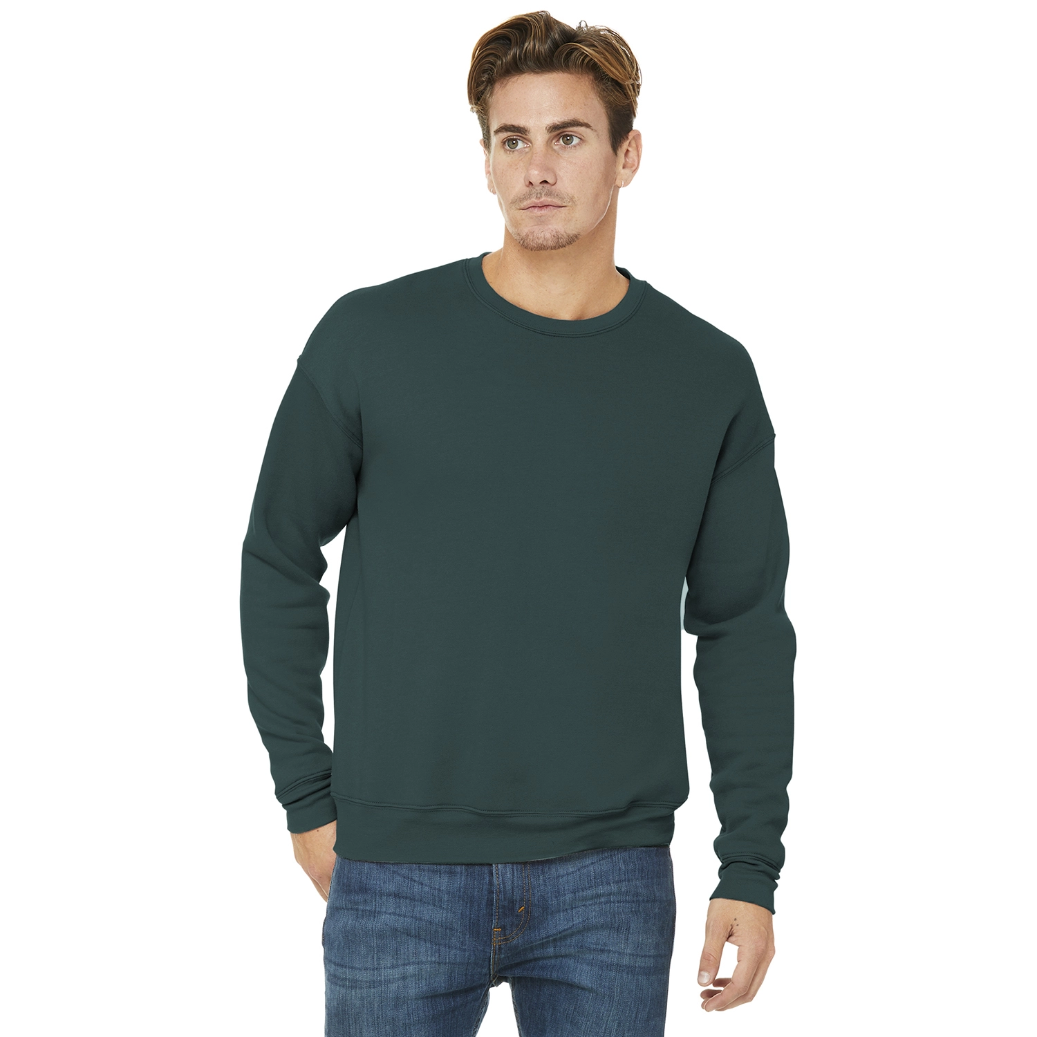 BELLA+CANVAS Decorated Unisex Sponge Fleece Drop Shoulder Sweatshirt 3