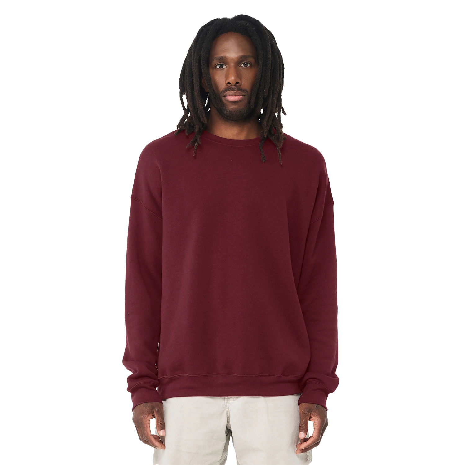 BELLA+CANVAS Decorated Unisex Sponge Fleece Drop Shoulder Sweatshirt 12