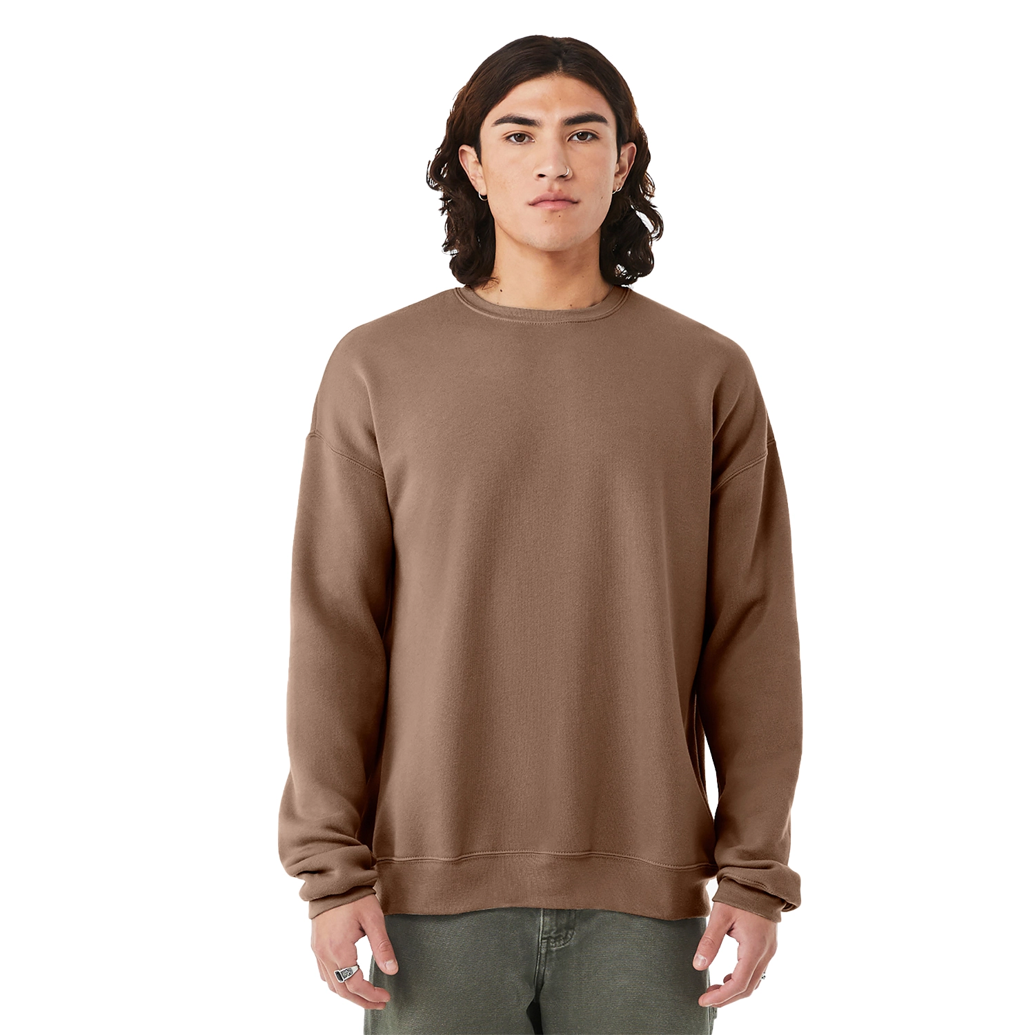 BELLA+CANVAS Decorated Unisex Sponge Fleece Drop Shoulder Sweatshirt 18