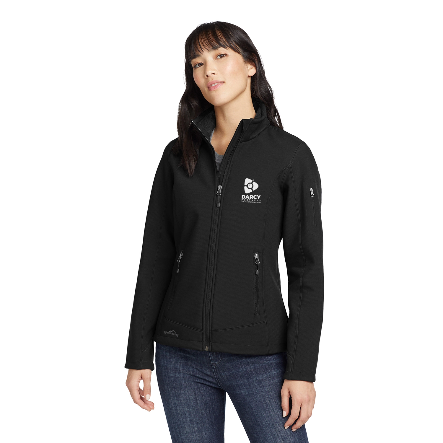 Eddie Bauer Women's Rugged Ripstop Embroidered Soft Shell Jacket