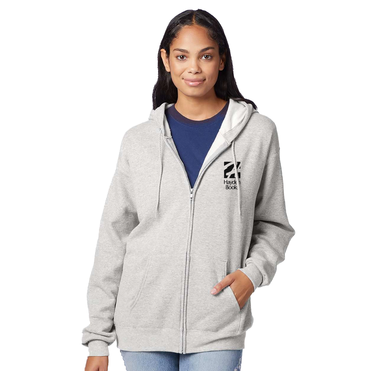 Hanes - EcoSmart Full-Zip Hooded Sweatshirt