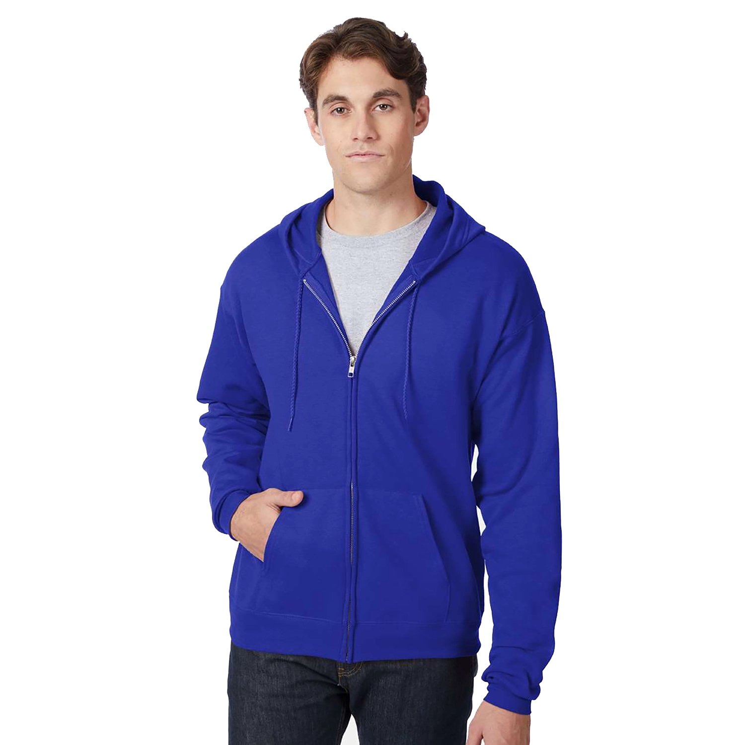 Hanes – EcoSmart Full-Zip Hooded Sweatshirt 5