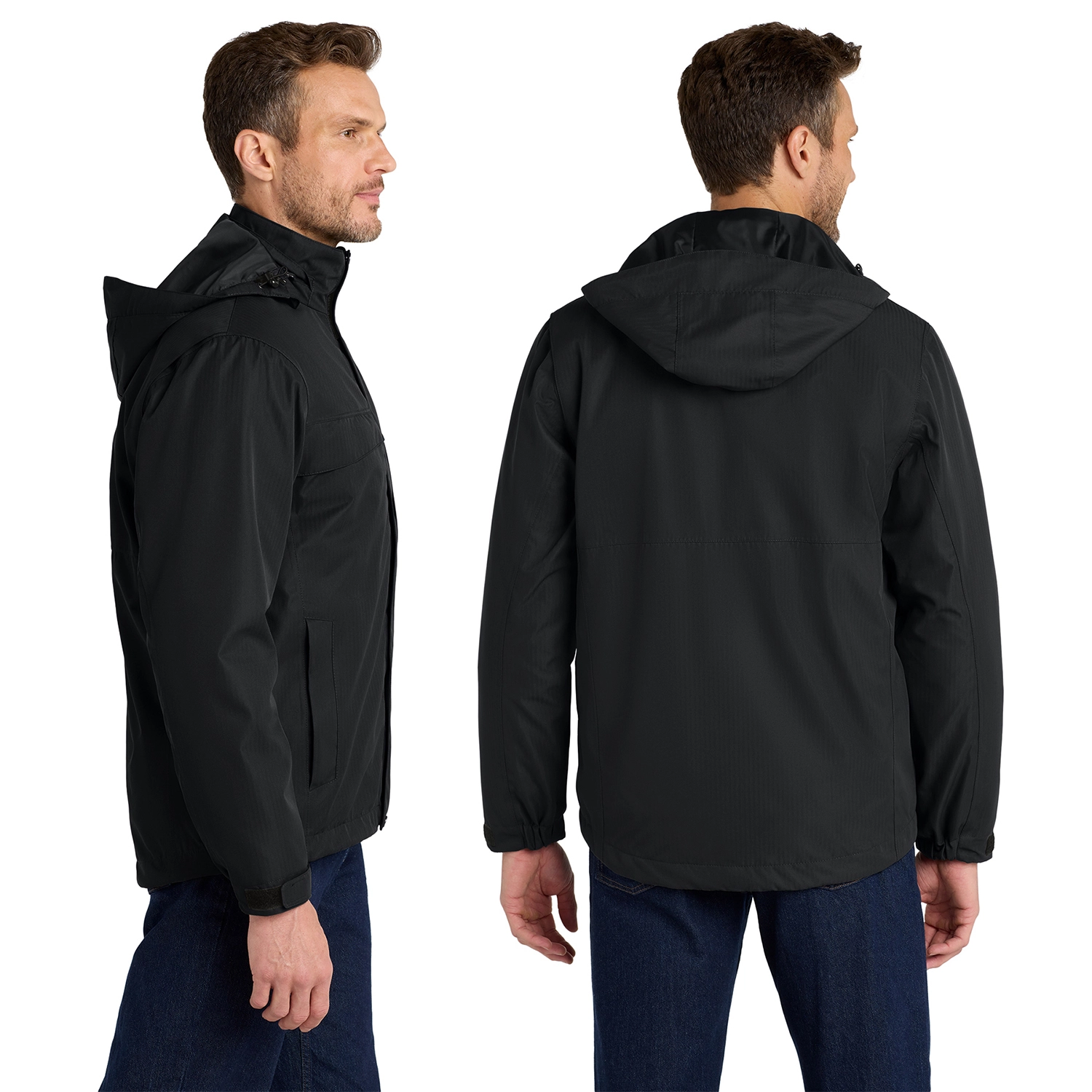 Port Authority Herringbone 3-in-1 Parka 2