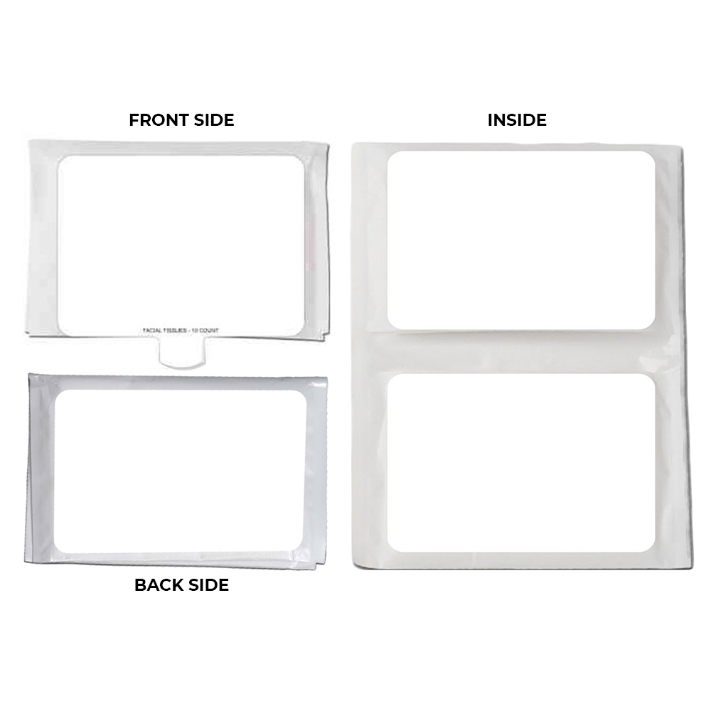 10 Count Facial Tissue Pocket Packs 2