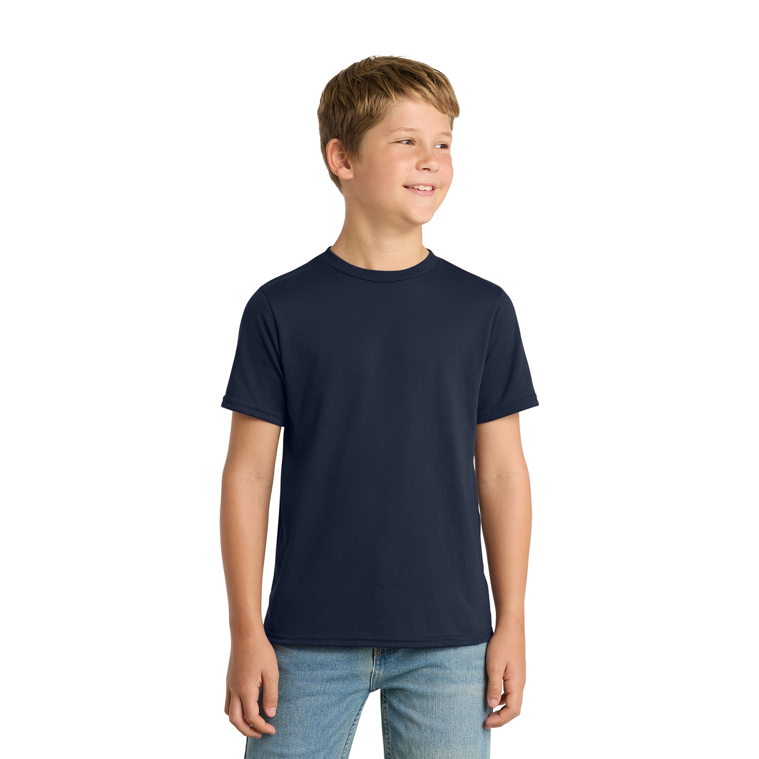 Port & Co Decorated Youth Performance Blend Tee 3