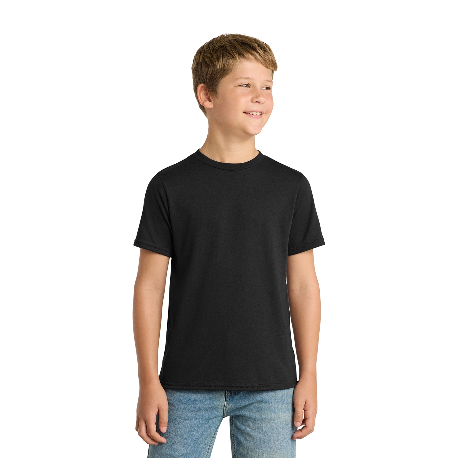 Port & Co Decorated Youth Performance Blend Tee 4