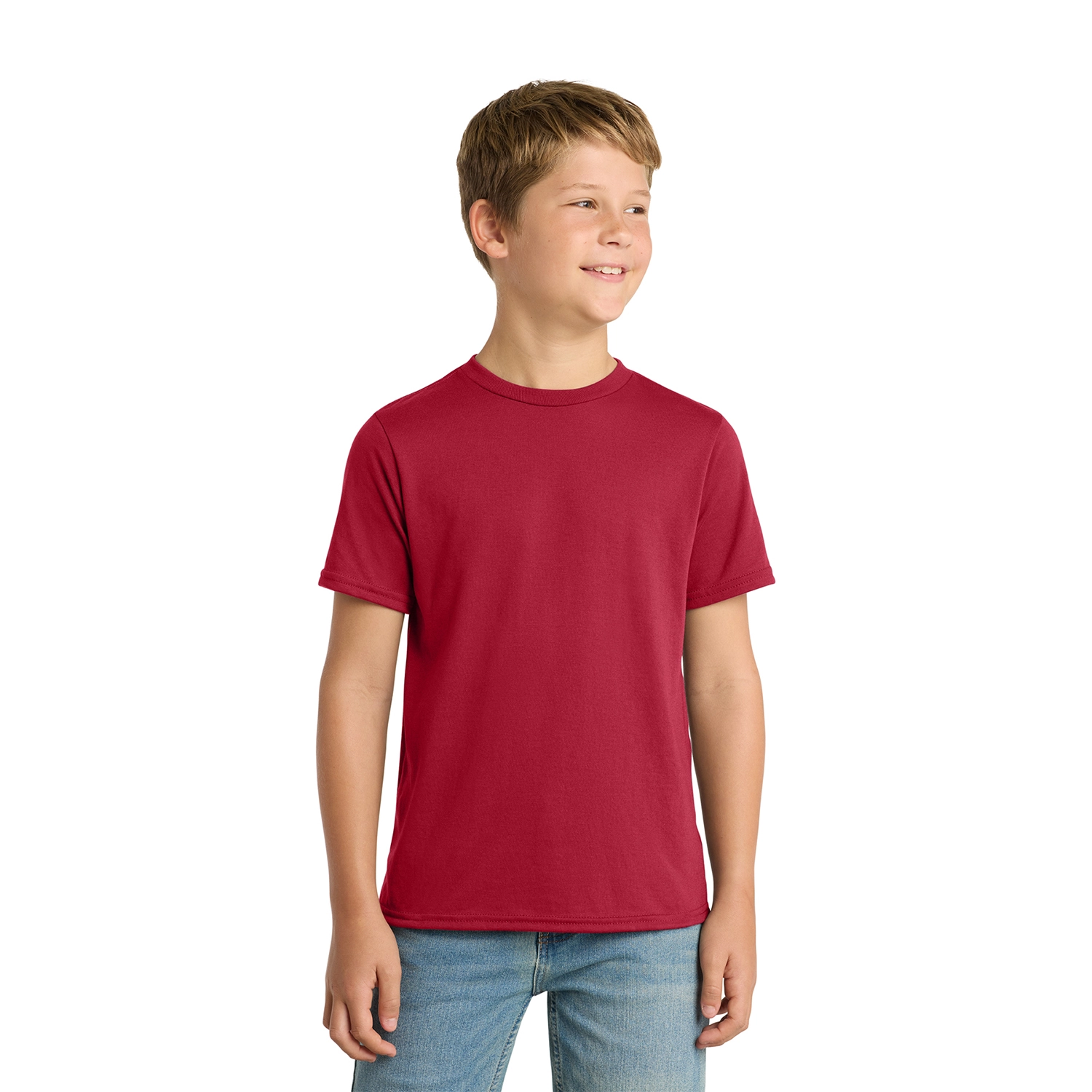 Port & Co Decorated Youth Performance Blend Tee 5