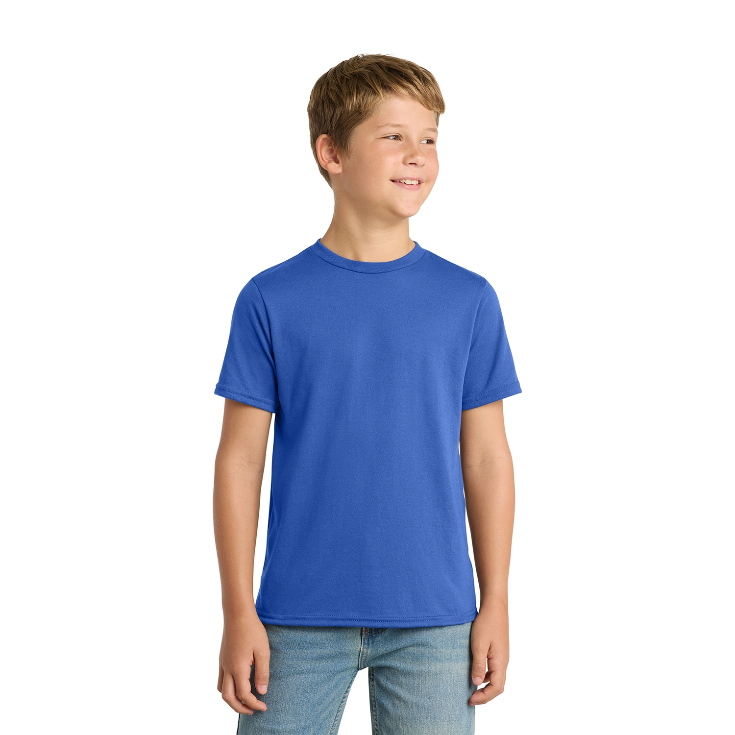 Port & Co Decorated Youth Performance Blend Tee 6