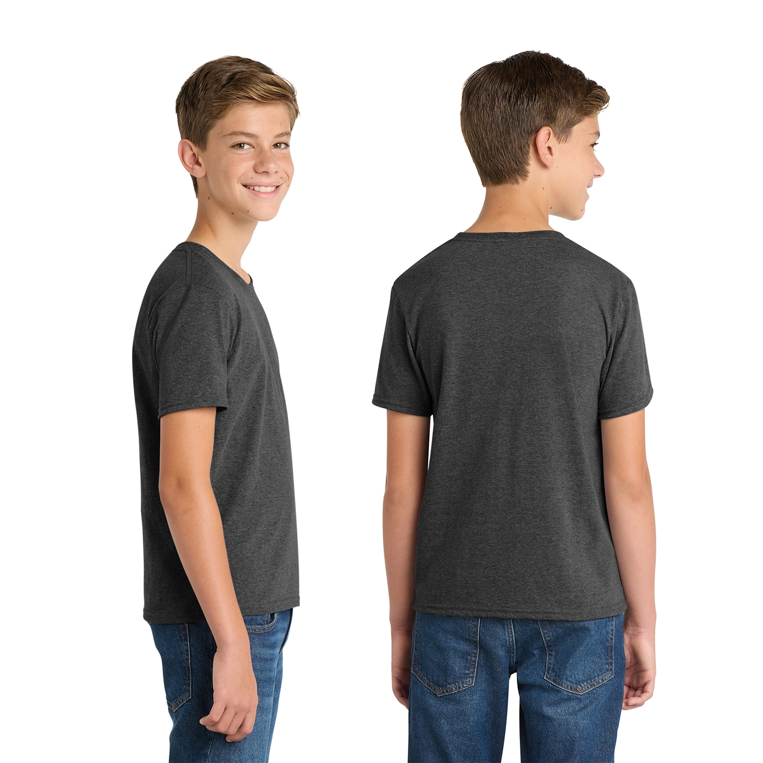 Port & Co Decorated Youth Fan Favorite Blend Tee 2