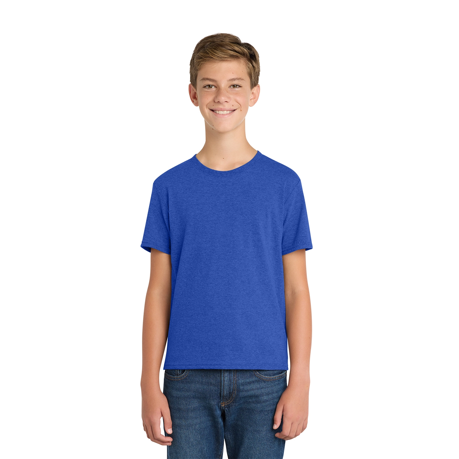 Port & Co Decorated Youth Fan Favorite Blend Tee 7