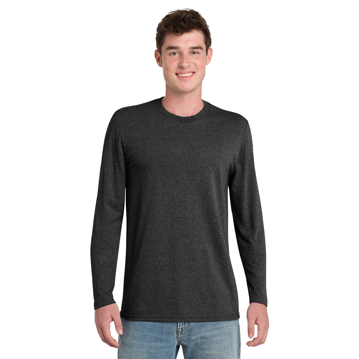 Port & Co Decorated Tri-Blend Long Sleeve Tee 3