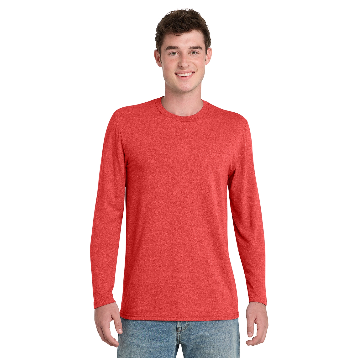 Port & Co Decorated Tri-Blend Long Sleeve Tee 4
