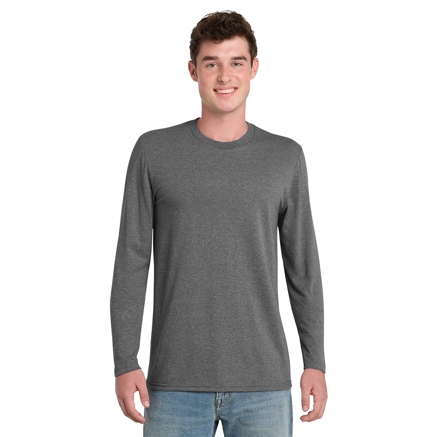 Port & Co Decorated Tri-Blend Long Sleeve Tee 7