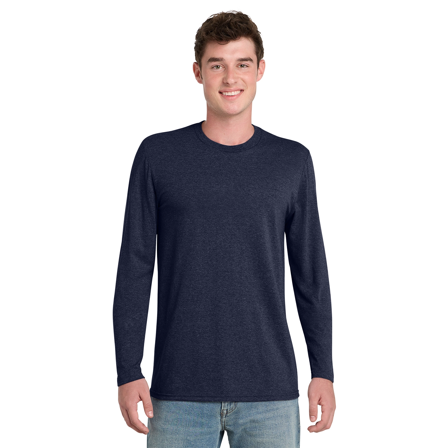 Port & Co Decorated Tri-Blend Long Sleeve Tee 10