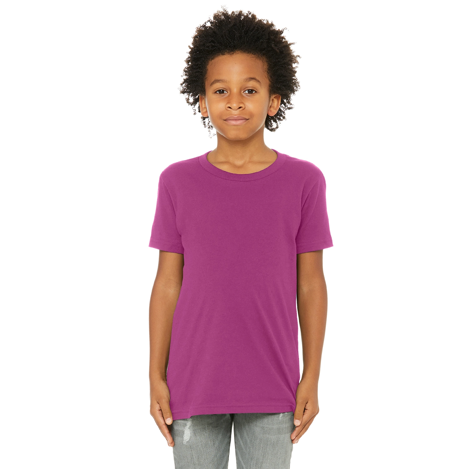 BELLA+CANVAS Decorated Youth Jersey Short Sleeve Tee 4