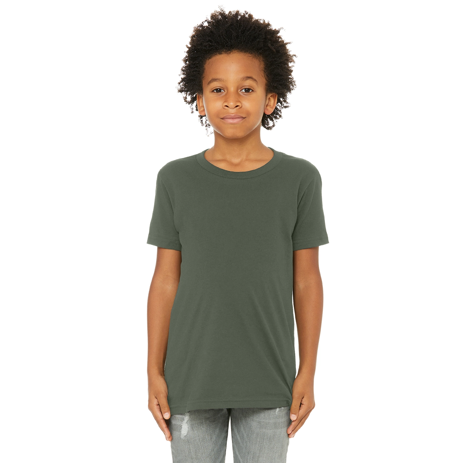 BELLA+CANVAS Decorated Youth Jersey Short Sleeve Tee 19