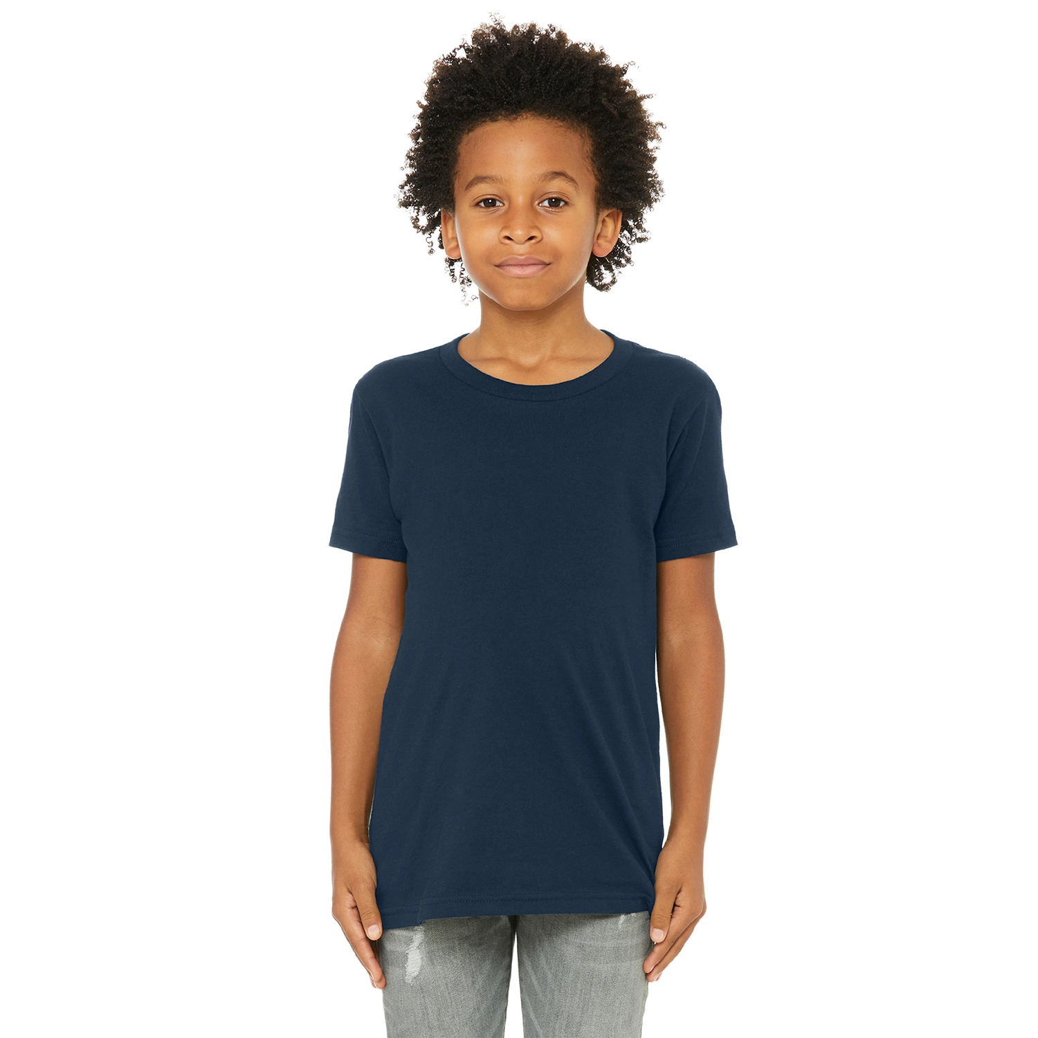 BELLA+CANVAS Decorated Youth Jersey Short Sleeve Tee 23