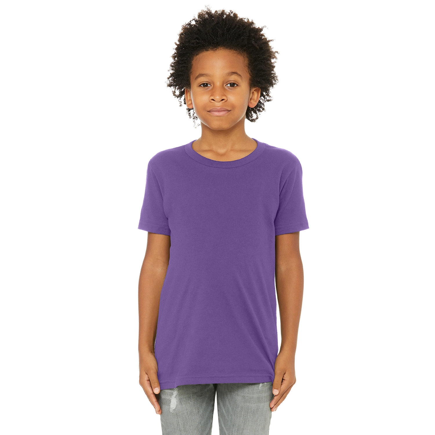 BELLA+CANVAS Decorated Youth Jersey Short Sleeve Tee 27