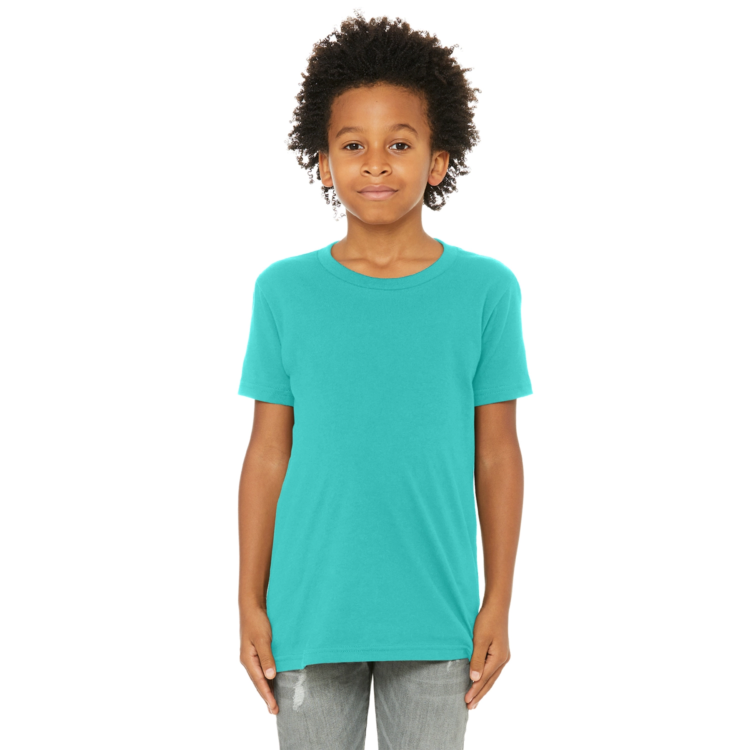BELLA+CANVAS Decorated Youth Jersey Short Sleeve Tee 34