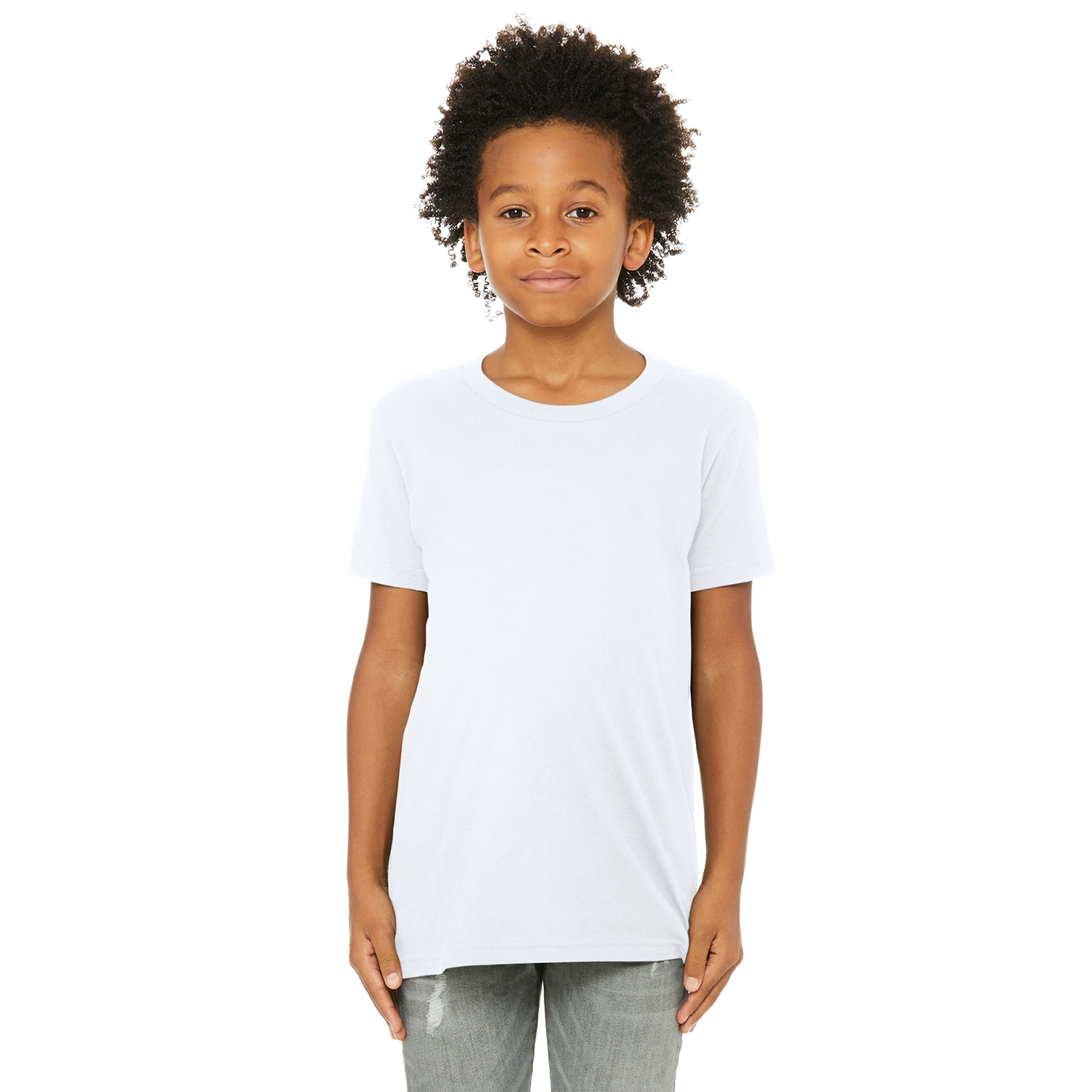BELLA+CANVAS Decorated Youth Jersey Short Sleeve Tee 38