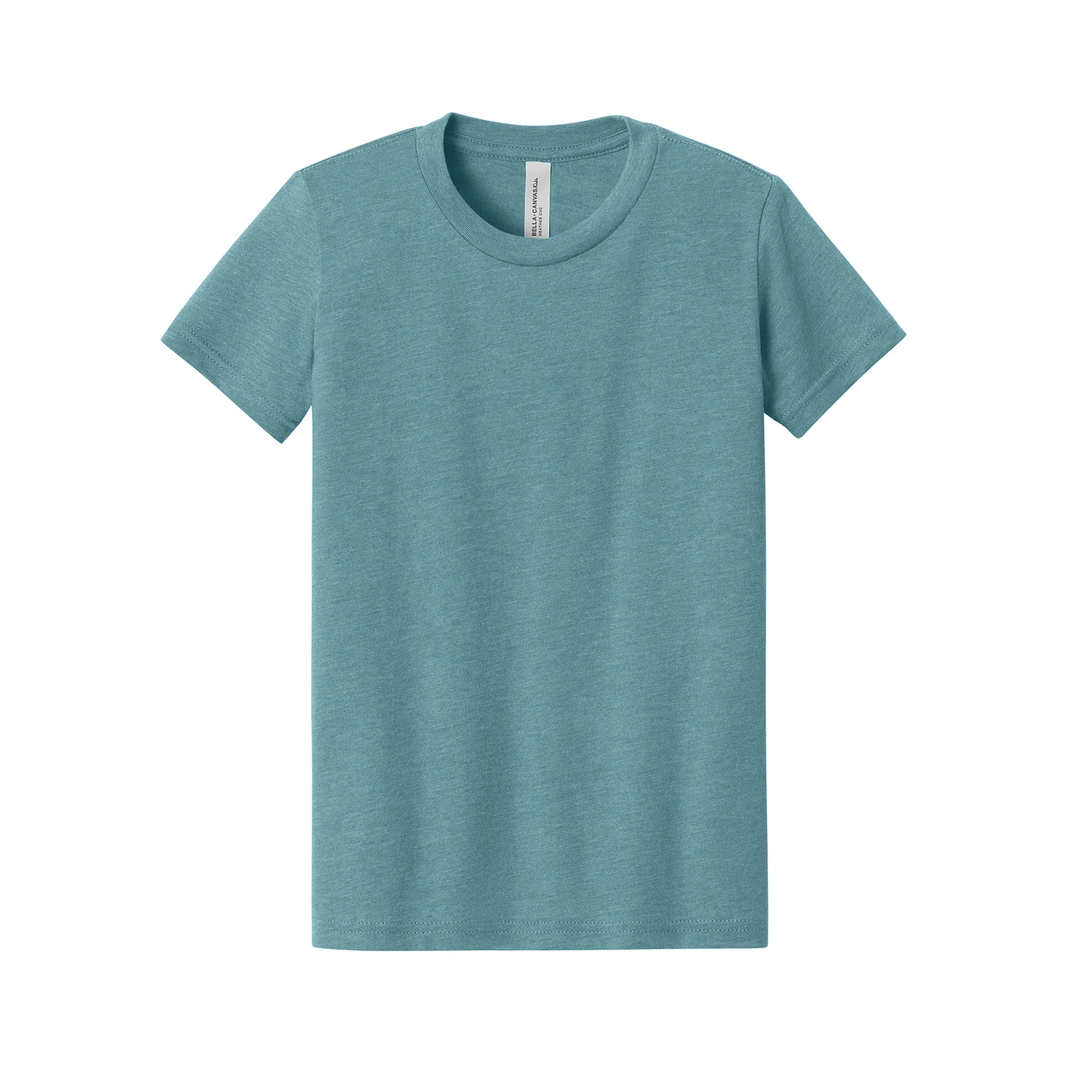 BELLA+CANVAS Decorated Youth Heather CVC Tee 6