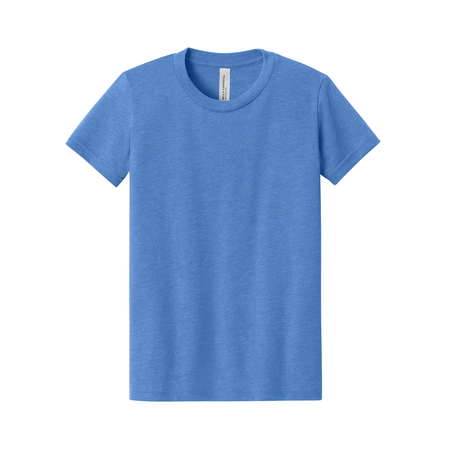 BELLA+CANVAS Decorated Youth Heather CVC Tee 7