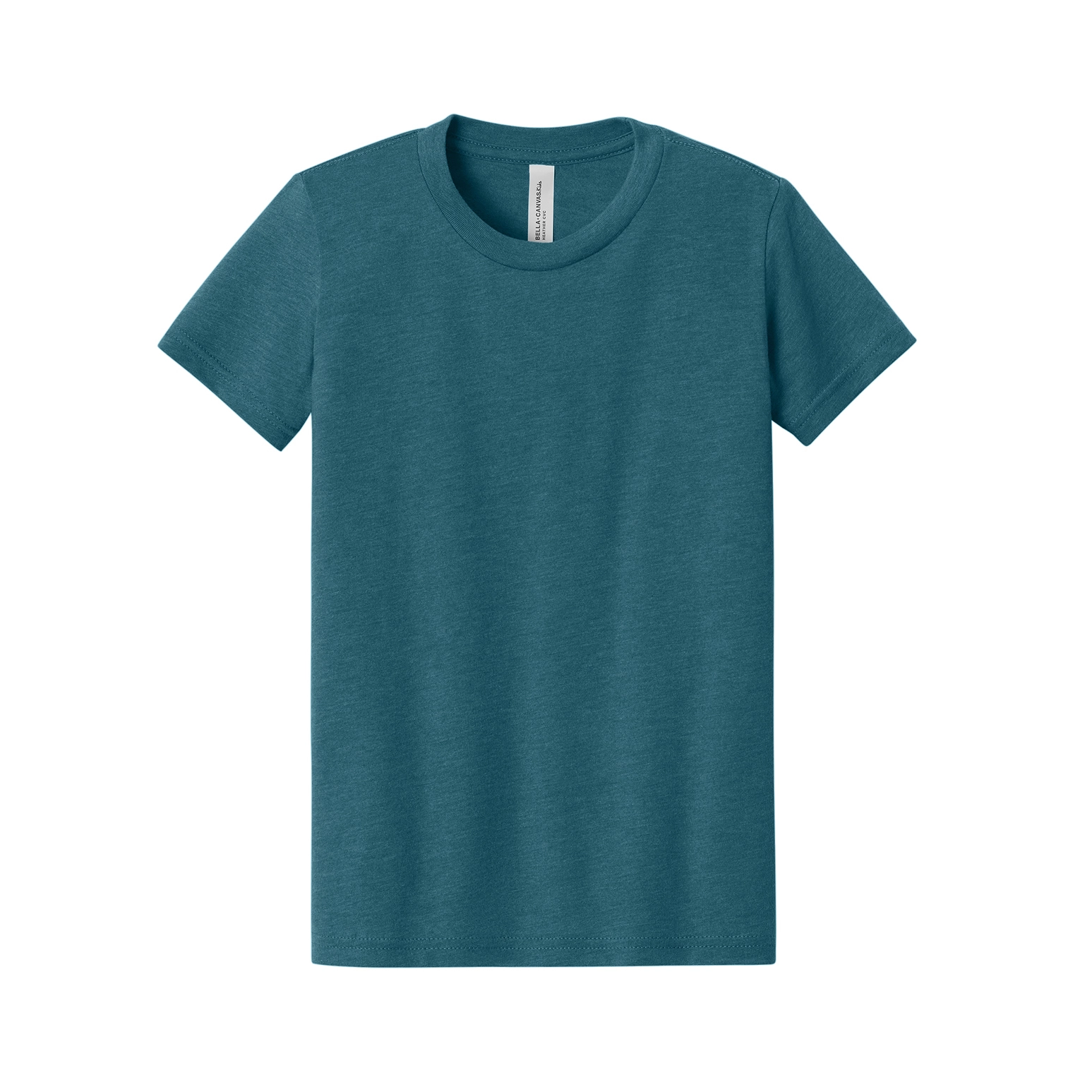 BELLA+CANVAS Decorated Youth Heather CVC Tee 8