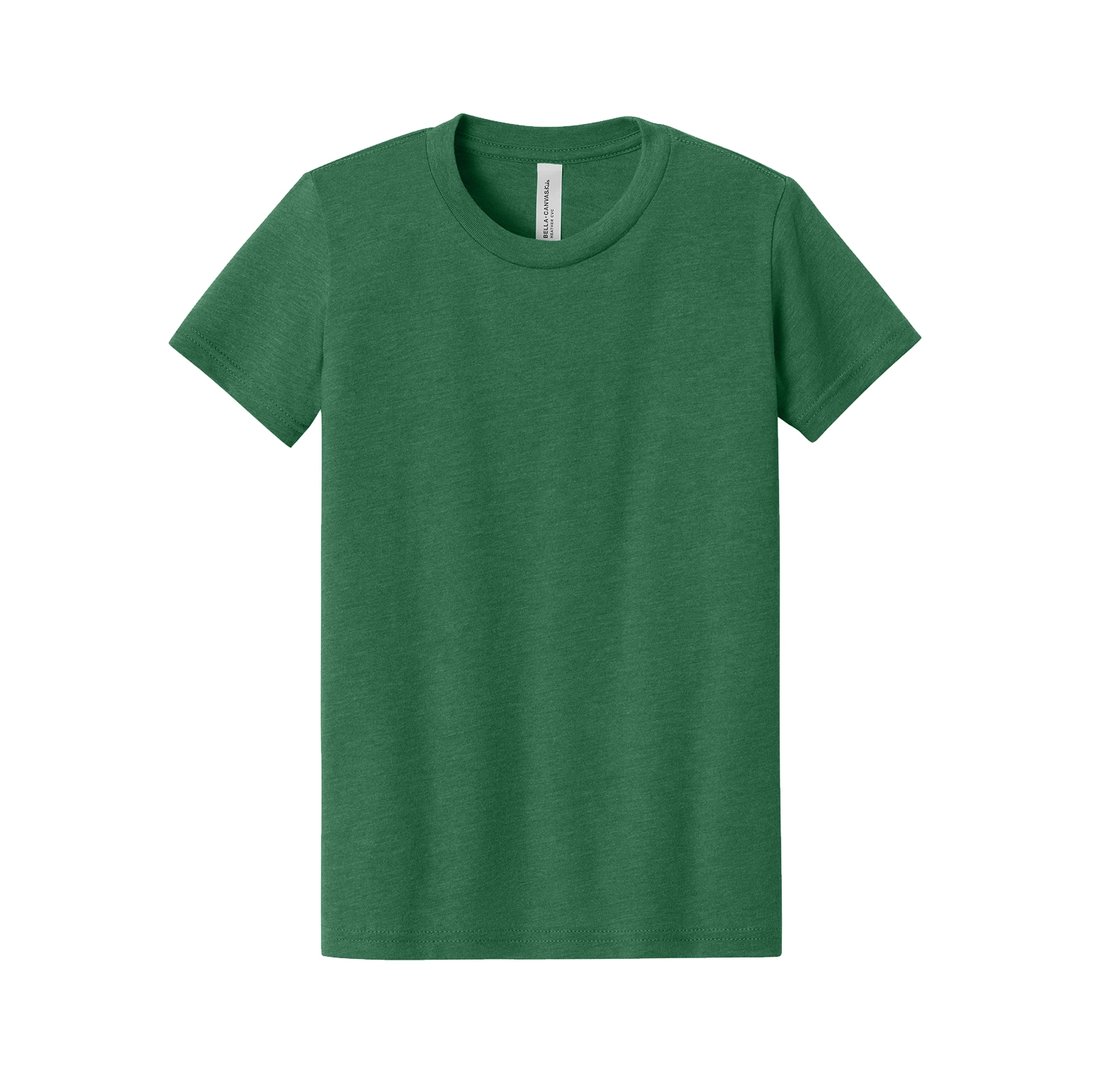 BELLA+CANVAS Decorated Youth Heather CVC Tee 12