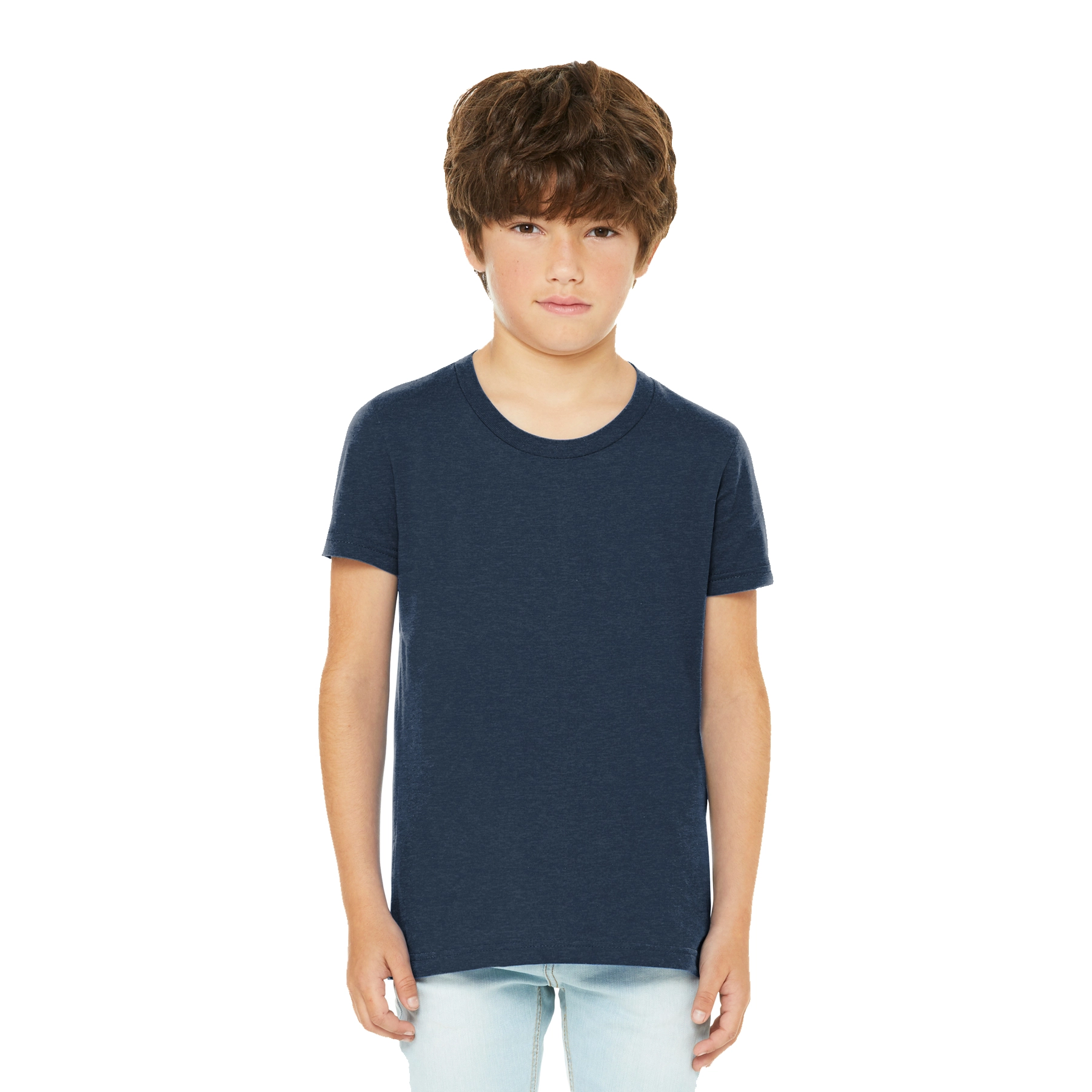 8071Y_Heather_Navy_Blue