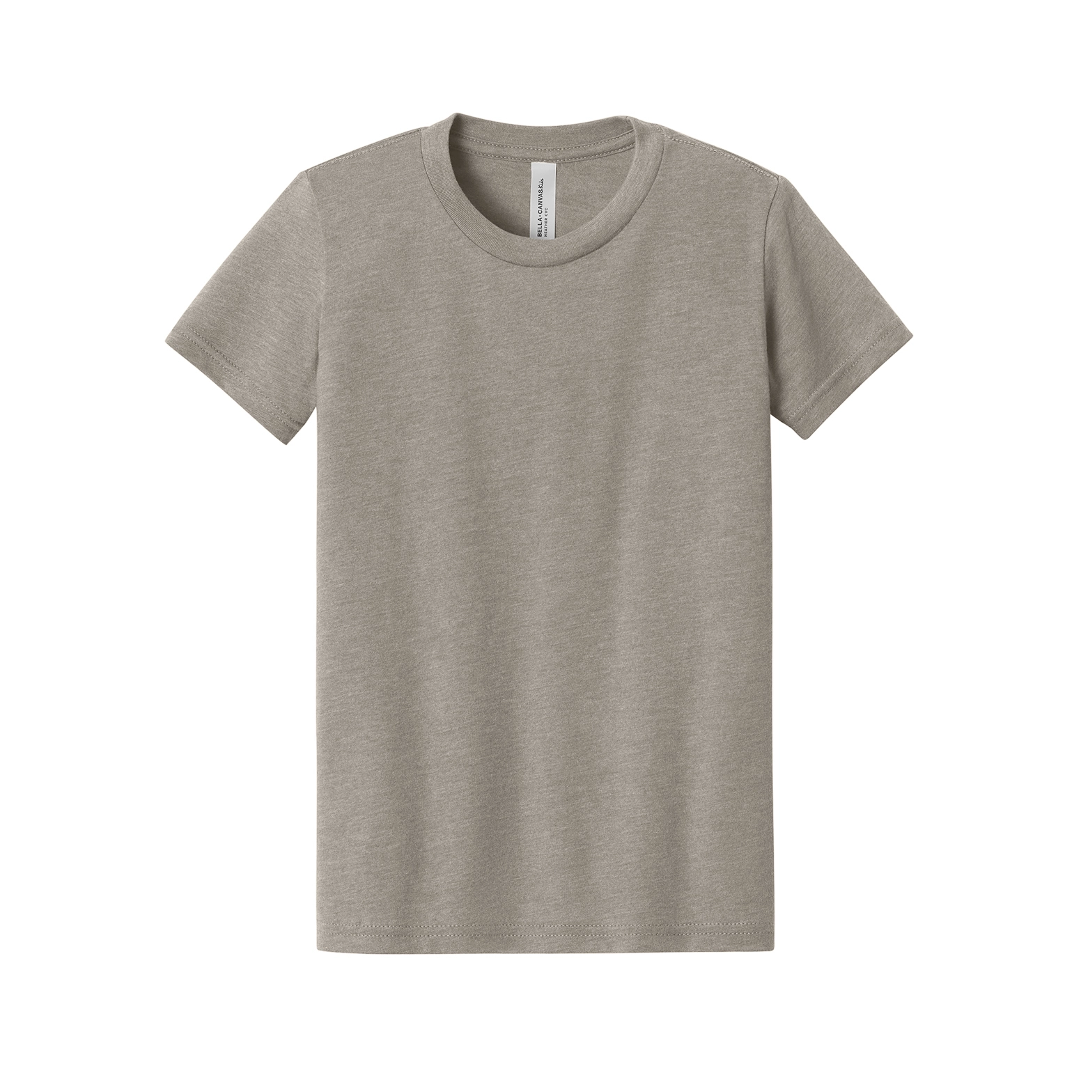 BELLA+CANVAS Decorated Youth Heather CVC Tee 25