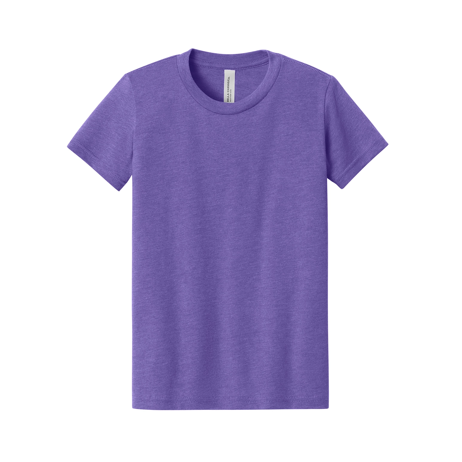 BELLA+CANVAS Decorated Youth Heather CVC Tee 27