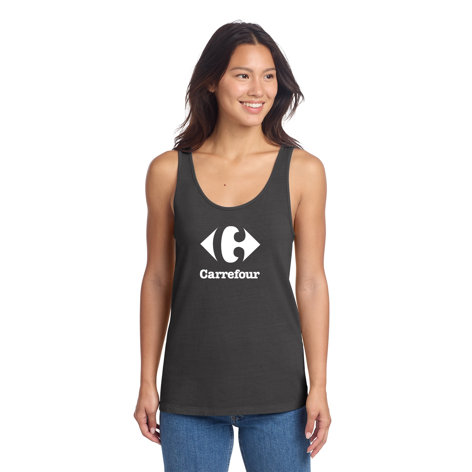 Port & Co Decorated Women's Beach Wash Garment-Dyed Tank