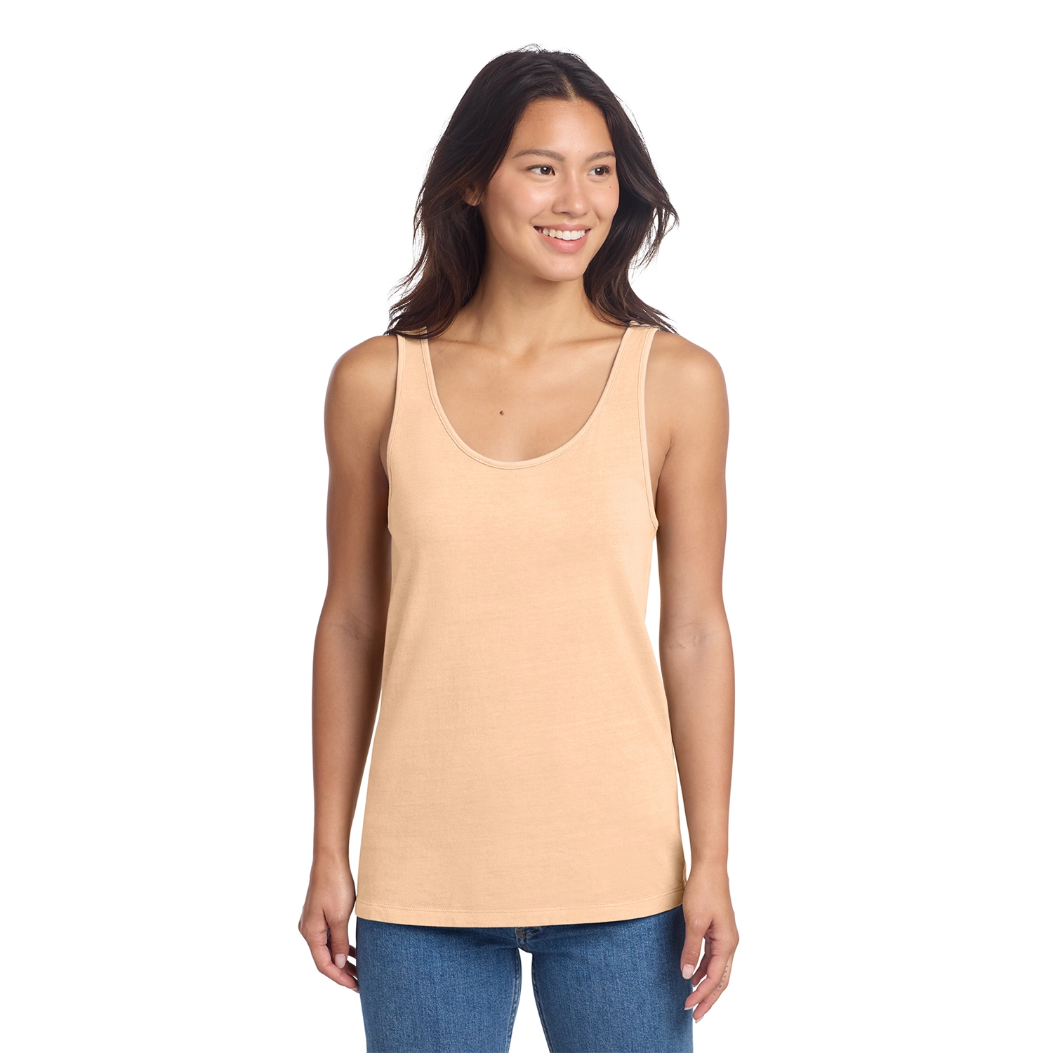 Port & Co Decorated Women’s Beach Wash Garment-Dyed Tank 5
