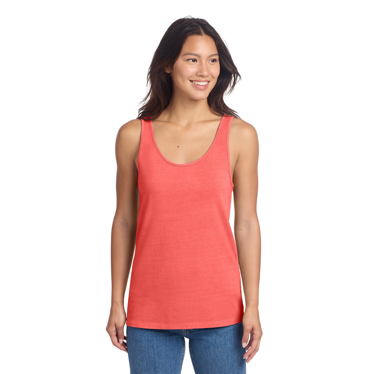 Port & Co Decorated Women’s Beach Wash Garment-Dyed Tank 6