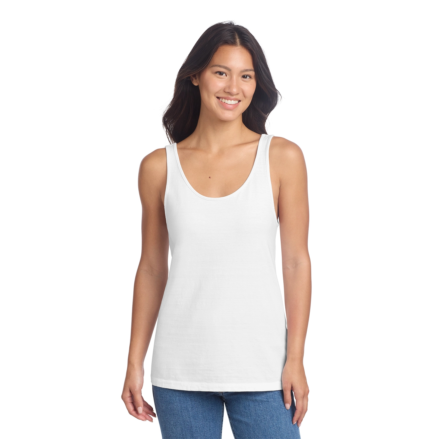 Port & Co Decorated Women’s Beach Wash Garment-Dyed Tank 8